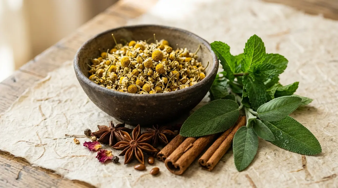 Ingredientes naturales y botánicos de La Vela de Canela